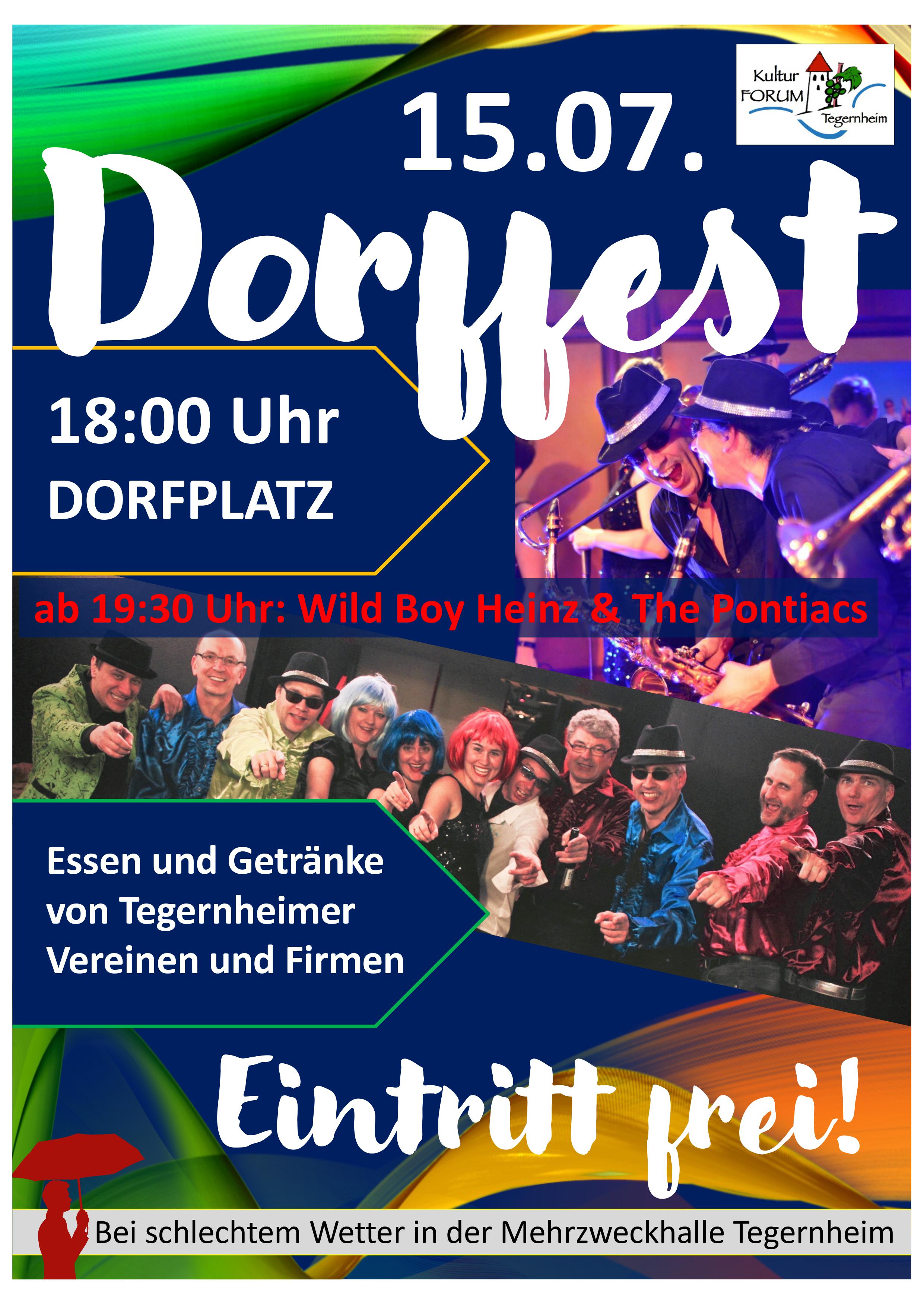 Flyer Dorffest 2023