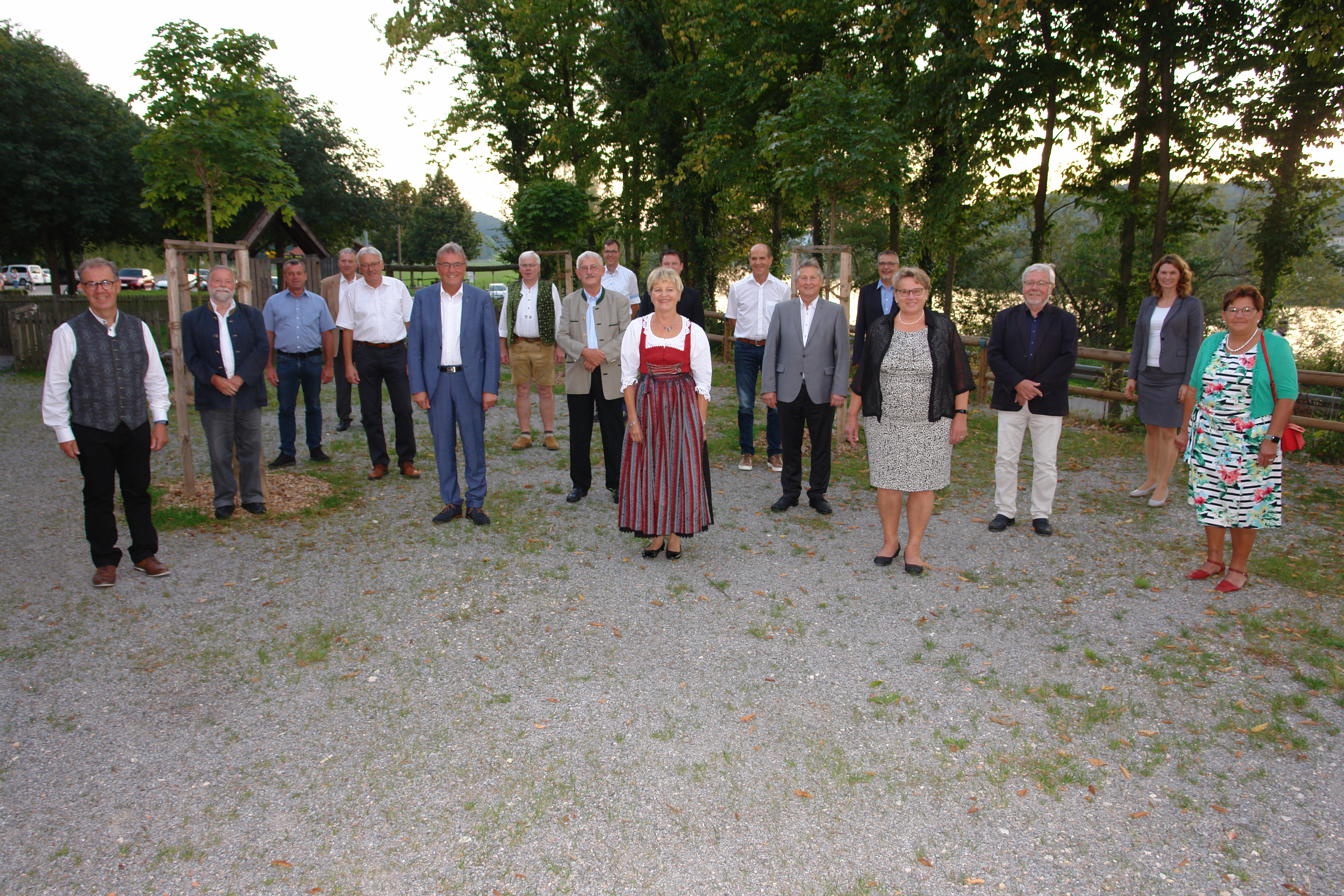 Landrätin Tanja Schweiger ehrt ausgeschiedene Kreisräte