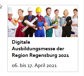 Digitale Ausbildungsmesse der Region Regensburg 2021