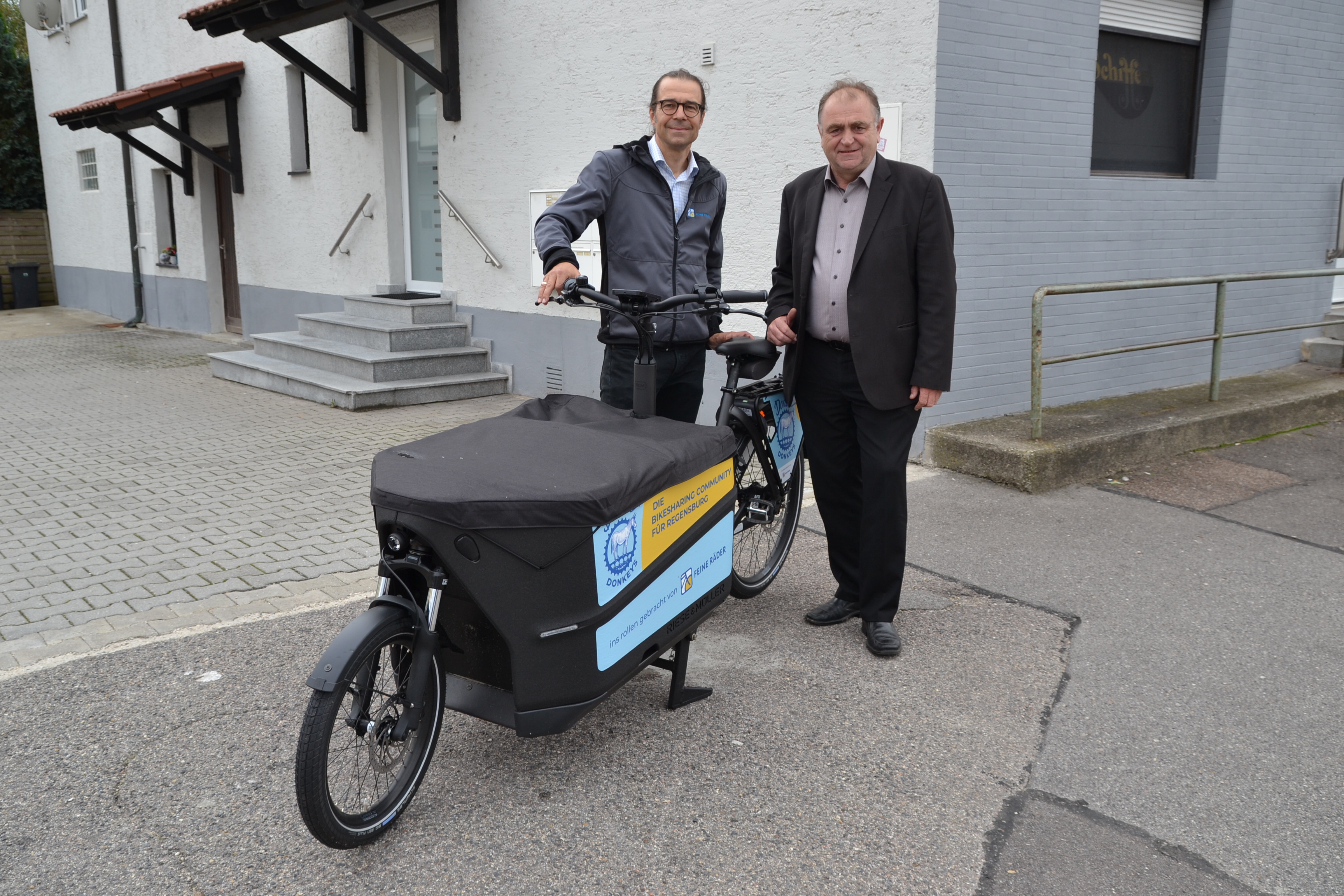 Gemeinde Tegernheim kooperiert mit dem Sharing Projekt „Donau Donkeys“ von Feine Räder