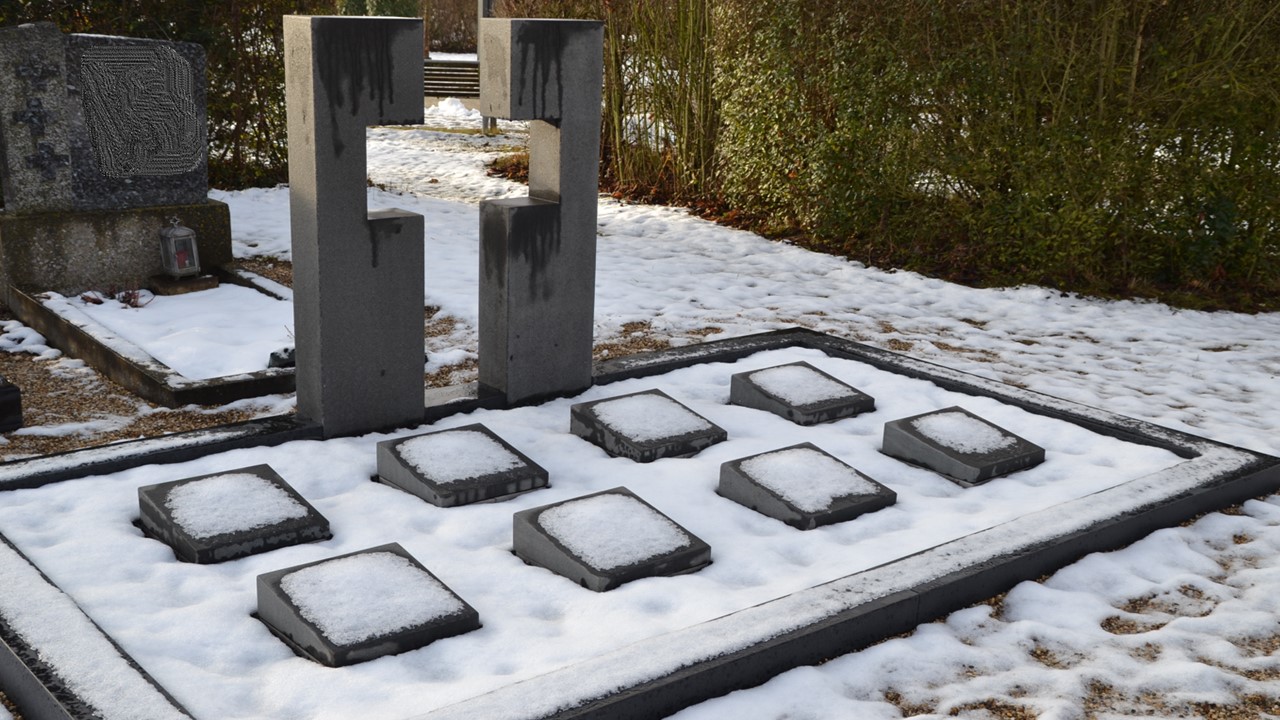 Urnen-Grabstätten fertiggestellt