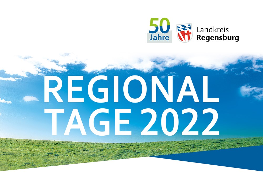 Flyer zu den Regionaltagen 2022 vorgestellt 