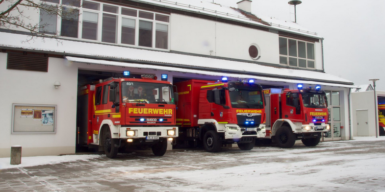 Christbaumsammelaktion der Freiwilligen Feuerwehr Tegernheim